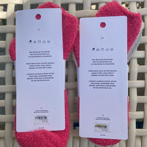 Morro - Athleta 3 pack Short Cozy Socks - Picture 4 of 6